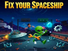 Lojë Fix your Spaceship në internet