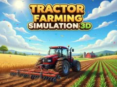 Lojë Tractor Farming Simulation 3D në internet