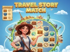 Lojë Travel Story Match në internet