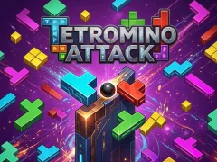 Lojë Tetromino Attack në internet