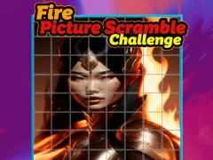 Lojë Fire Picture Scramble Challenge në internet