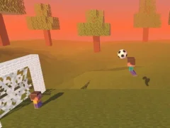 Lojë Block Head Soccer në internet