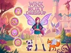 Lojë Winx Roxy Dressup në internet