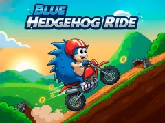 Lojë Blue Hedgehog Ride në internet