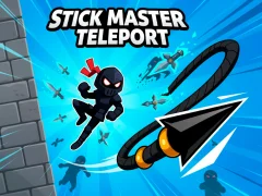 Lojë Stick Master Teleport në internet