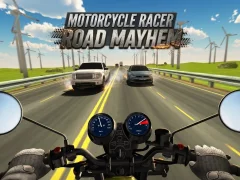 Lojë Motorcycle Racer: Road Mayhem në internet