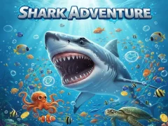 Lojë Shark Adventure në internet