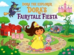 Lojë Dora The explorer Dora's Fairytale Fiesta në internet