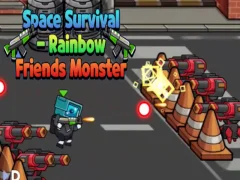 Lojë Space Survival - Rainbow Friends Monster në internet