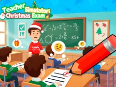 Lojë Teacher Simulator Christmas Exam në internet