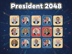 Lojë President 2048 në internet