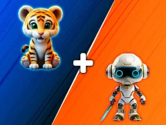 Lojë Animals Mix Up AI Hybrid në internet