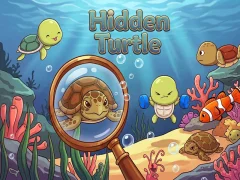 Lojë Hidden Turtle në internet