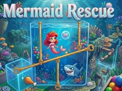 Lojë Mermaid Rescue në internet