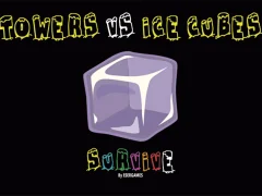 Lojë Towers vs Ice Cubes në internet