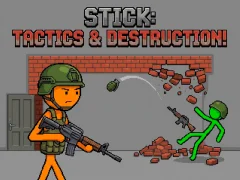 Lojë Stick: Tactics & Destruction në internet