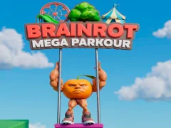 Lojë Brainrot Mega Parkour në internet