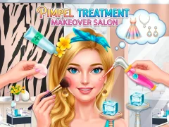Lojë Pimple Treatment Makeover Salon në internet