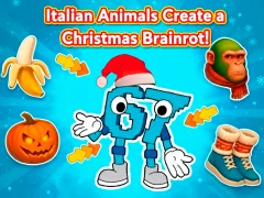 Lojë Italian Animals Create a Christmas Brainrot! në internet
