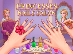 Lojë Princesses Nails Salon në internet