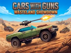 Lojë Cars with Guns: Wasteland Showdown në internet