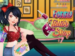 Lojë Funny Tattoo Shop në internet