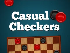 Lojë Casual Checkers në internet