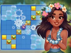 Lojë Block Puzzle Tropical Story në internet