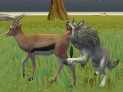 Lojë Wolf Life Simulator në internet