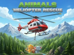 Lojë Animals Helicopter Rescue në internet