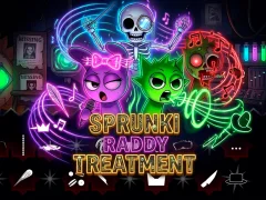 Lojë Sprunki Raddy Treatment në internet