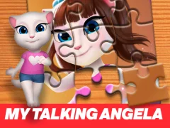 Lojë My Talking Angela Jigsaw Puzzle në internet