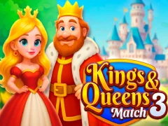 Lojë Kings and Queens Match 3 në internet
