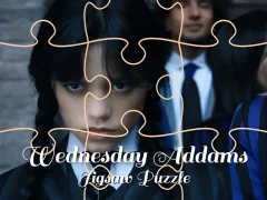 Lojë Wednesday Addams Jigsaw Puzzle në internet
