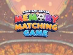 Lojë American Soccer Memory Matching Game në internet
