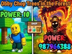 Lojë Obby Chop Trees in the Forest në internet