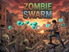 Lojë Zombie swarm në internet