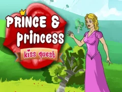 Lojë Prince & princess : Kiss quest në internet
