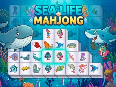 Lojë Sea life mahjong në internet
