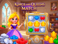 Lojë Kings and Queens Match në internet