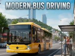 Lojë Modern Bus Driving në internet
