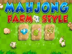 Lojë Mahjong Farm Style në internet