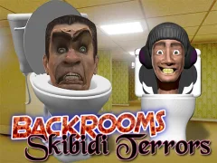 Lojë Backrooms Skibidi terrors në internet