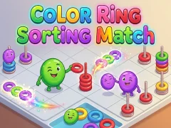 Lojë Color Ring Sorting Match në internet