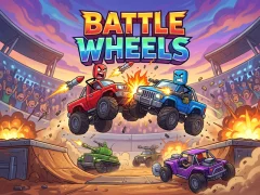 Lojë Battle Wheels në internet