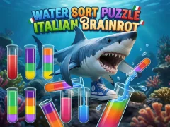 Lojë Water Sort Puzzle Italian Brainrot në internet