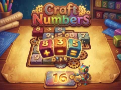 Lojë Craft Numbers në internet
