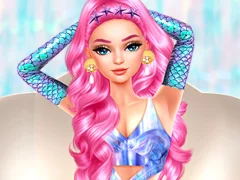 Lojë Mermaidcore Aesthetics në internet