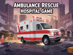 Lojë Ambulance Rescue Hospital Game në internet