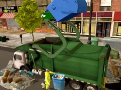 Lojë Town Clean Garbage Truck në internet